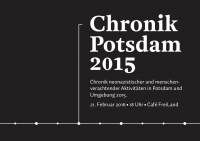 Antifaschistisches Pressearchiv Potsdam Chronik 2015