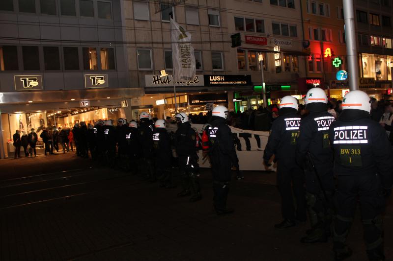 Blockade Kaiserstraße 2