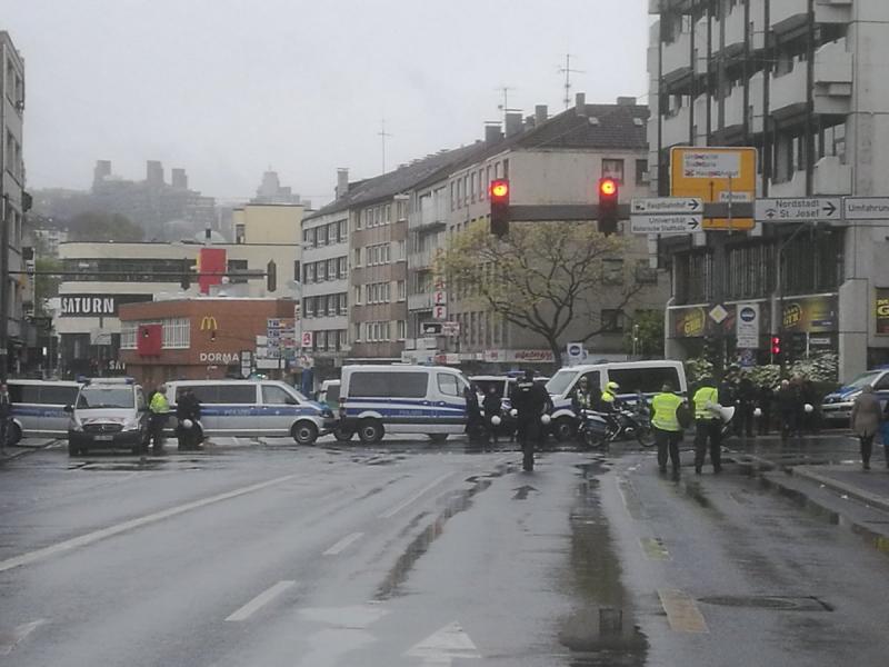 May Day 2017 Wuppertal, Germany.