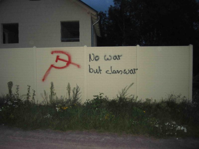 "No War but Classwar"