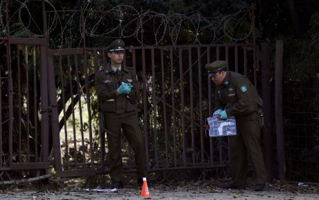 Sprengstoffangriff auf Ausbildungszentrale der Carabineros