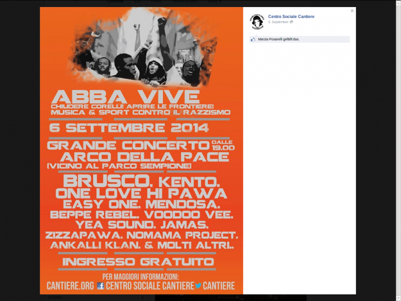 "Abba Cup" - 2014, screenshot, CSOA Cantiere