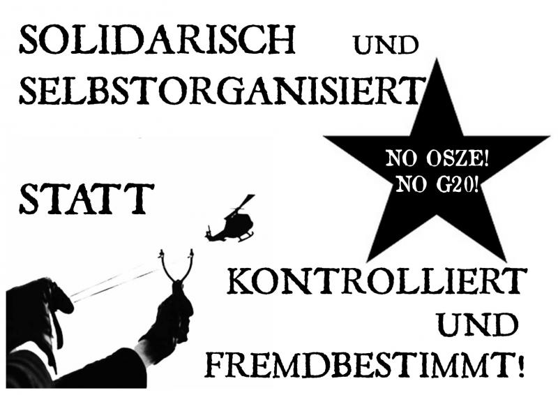 Solidarisch und selbstorganisiert