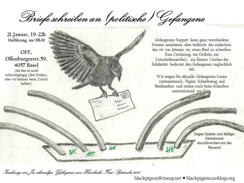 21.1.2016: Briefe schreiben in Basel