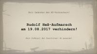 Gedenkaufmarsch für Rudolf Heß in Berlin-Spandau verhindern!