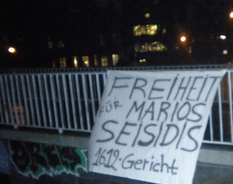 Freiheit für Marios Seisidis