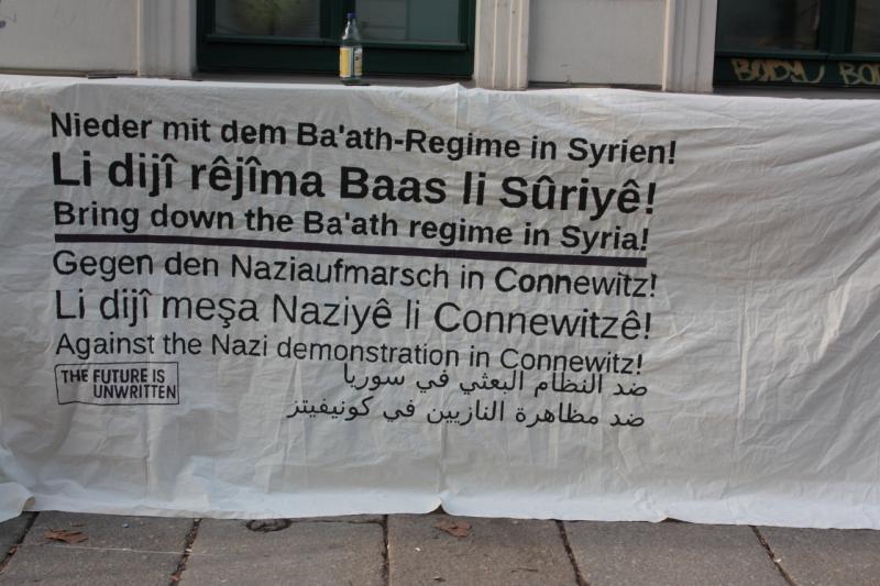 Gegen Nazis und Assad-Regime (1)