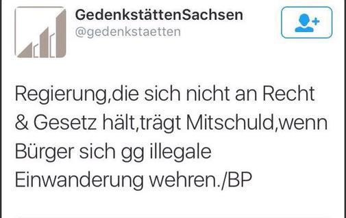 Mit dieser Twitter-Nachricht sorgte der Stellvertretende Geschäftsführer der Stiftung am Mittwoch für Aufregung.