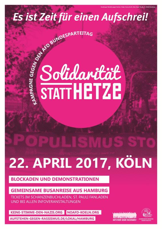 Solidarität statt Hetze