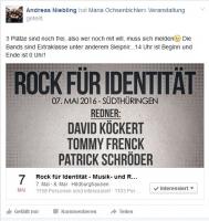 Bürgerwehr Anführer Andreas Niebling und Rechtsrock