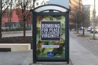 Bombing for peace is like fucking for virginity