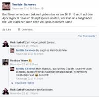 Bild 04: Terrible Sickness, Facebook