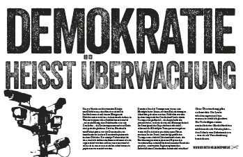 Demokratie heißt Überwachung