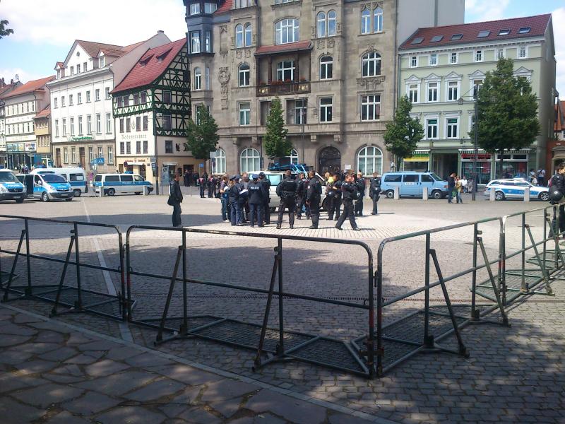 Rechtswidrige Umgitterung vor Beginn