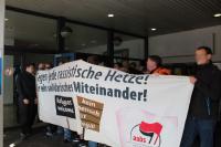 Blockade an der Stadthalle 2