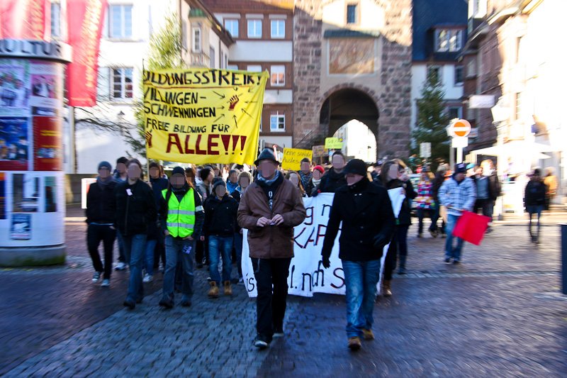 Demo in Villingen