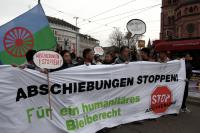 Bleiberechtsdemo in Freiburg