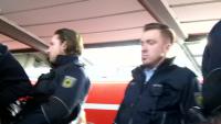 2.3.2015: Polizeikessel im Münchener Hbf