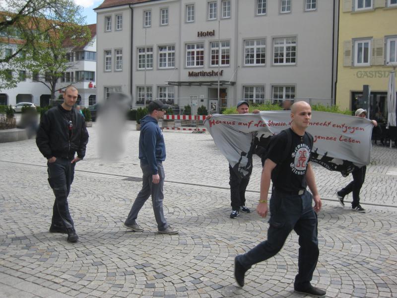 [Rottenburg am Neckar] Dilettantischer Versuch eines Angriffs auf antifaschistischen Infostand durch „Der III. Weg“ 2