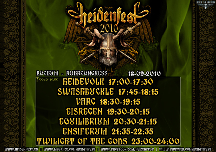 Heidenfest Flyer