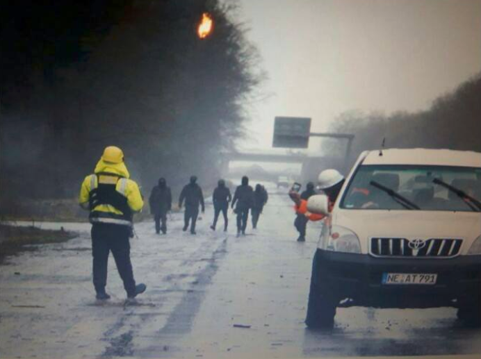 rwe-auto abgefackelt