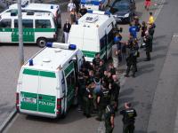 Personalienfeststellung vor dem HBF