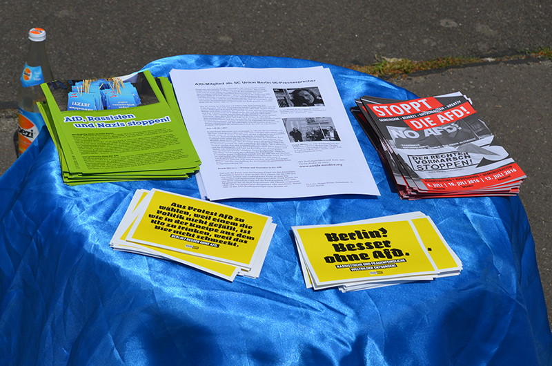 Kleiner Infostand