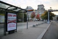 Adbusting vor dem Bundestag