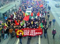 Demonstration erreicht den Hauptbahnhof