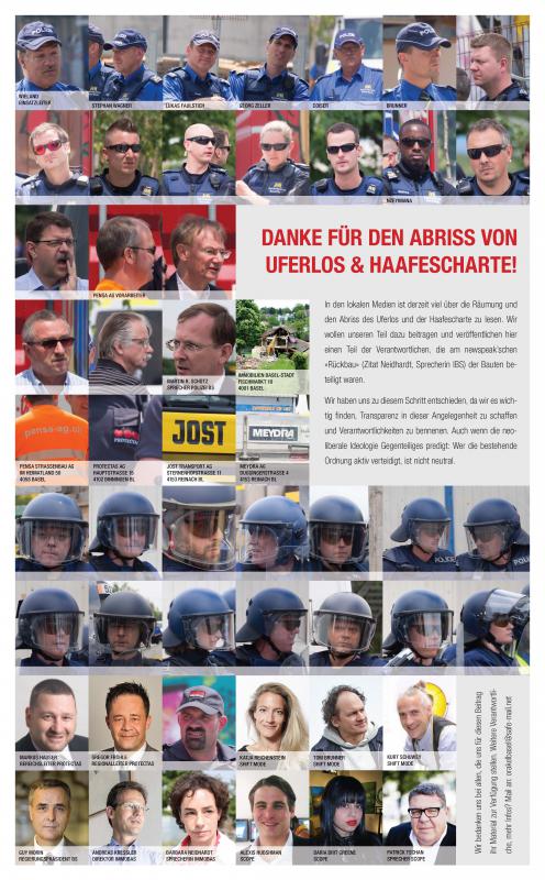 danke für die räumung von uferlos und haafescharte