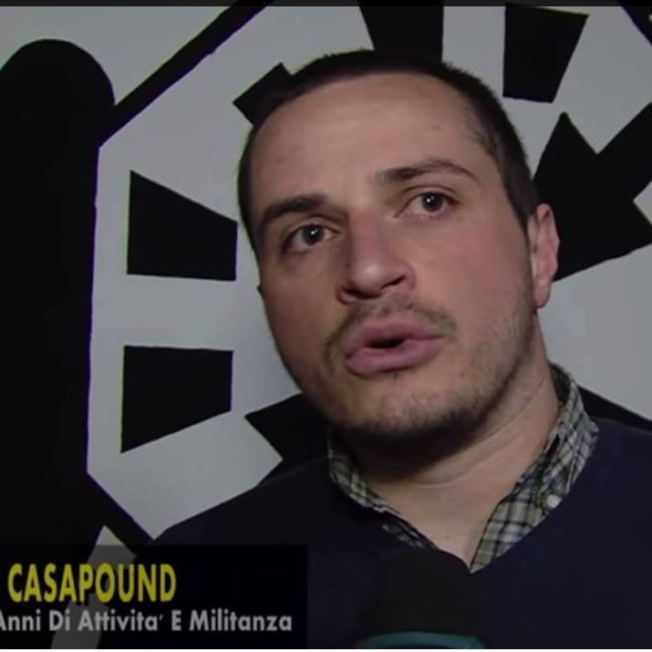 Simone Laurenzi, CasaPound Italia - Verantwortlicher der Region Abruzzen und Molise