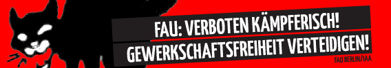 FAU: verboten kämpferisch!