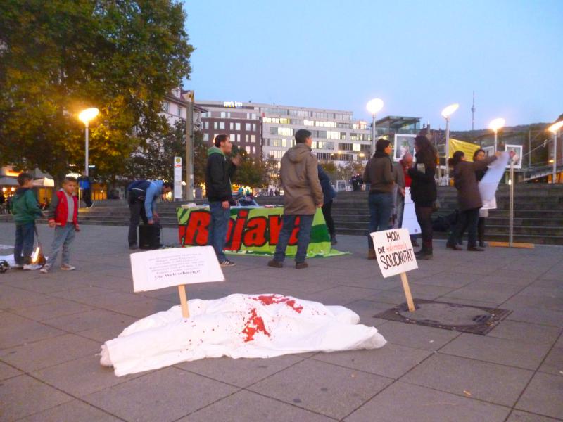 Kundgebung, Stoppt den IS - Solidarität mit Rojava 5