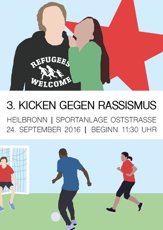 3. Kicken gegen Rassismus