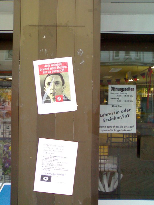 NSBO Plakataktion in Wattenscheid