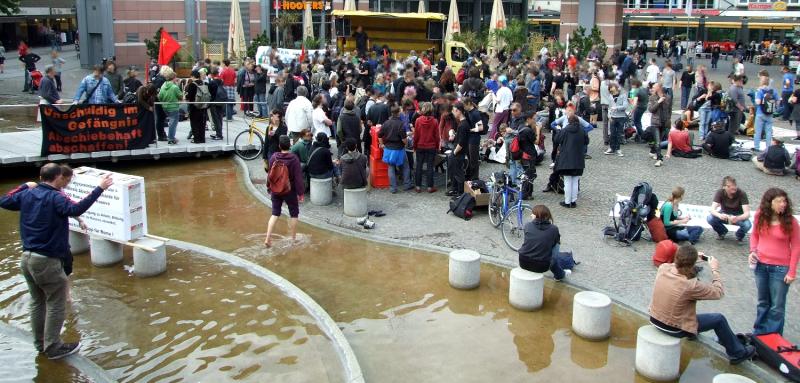 Abschlusskundgebung auf dem Kronenplatz