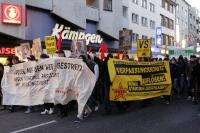 Köln: "Rosen auf den Weg gestreut" Demo