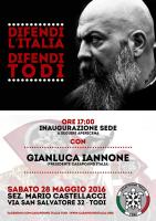 Einweihung CasaPound Sitz in Todi - 28.05.2016