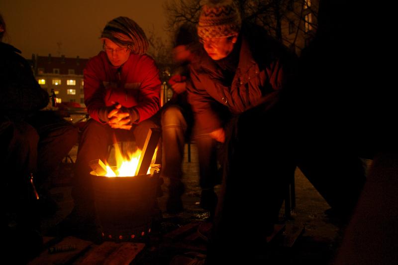 Feuertonne Josephplatz