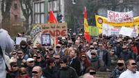 Demo auf der Castroperstrasse 3