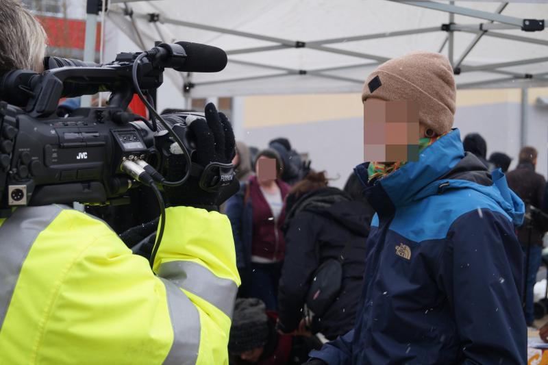 Antifaschistische Kundgebung auf dem Rutesheimer Marktplatz