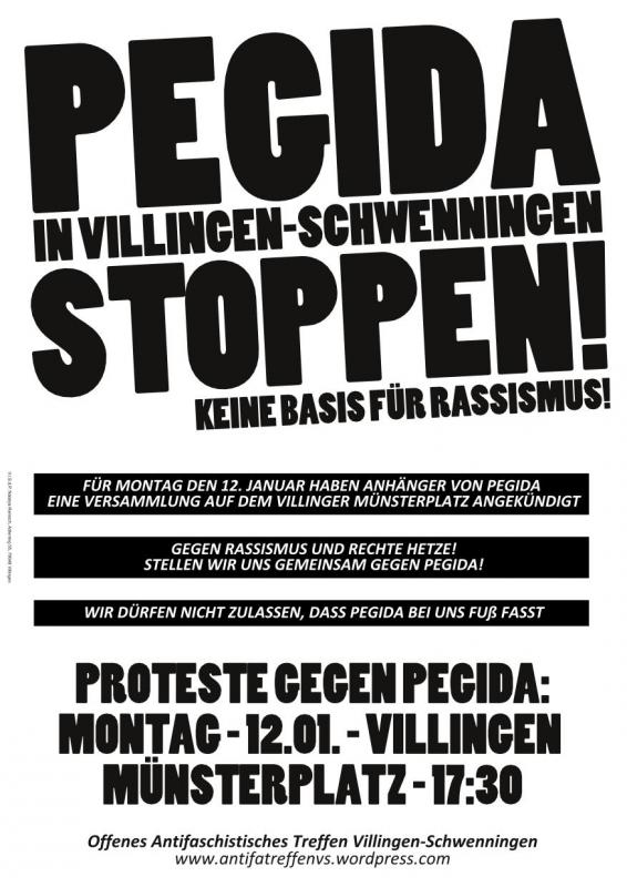 Pegida Villingen-Schwenningen stoppen