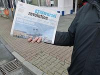 Graswurzelrevolution wird verteilt