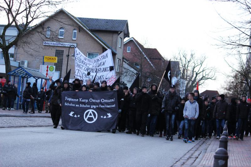 Demo gegen Naziaktivitäten