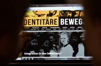 Screenshot der Website der rechten "Identitären Bewegung"