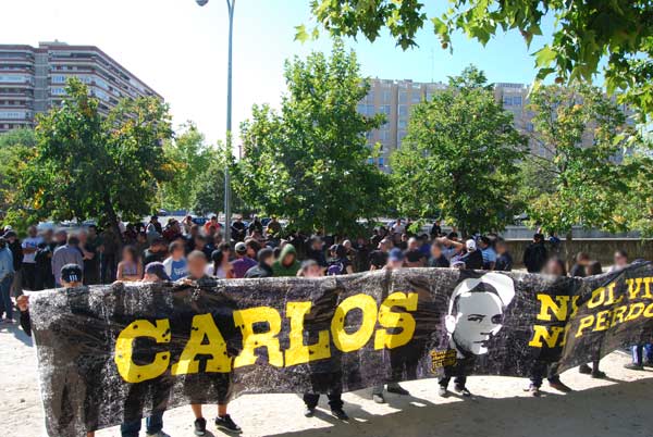 Kundgebung vor Gericht - Audiencia Provincial de Madrid