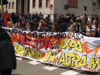 No Expo - Demo der SchülerInnen in Milano - 30.04.2015