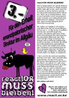 reactor muss bleiben